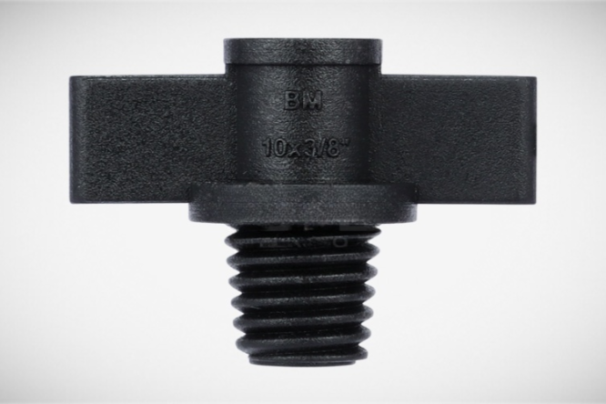 Chân vặn POM dn6x3/8