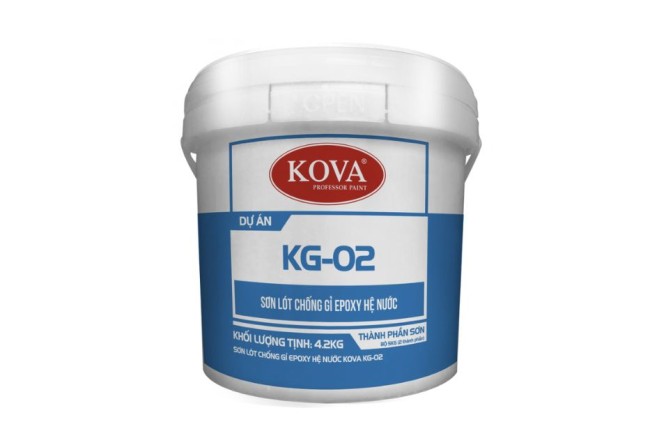 Sơn lót chống gỉ Epoxy hệ nước KOVA KG 02