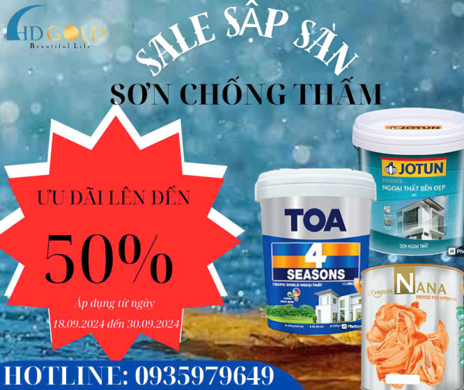 🎉 SIÊU KHUYẾN MÃI SƠN – GIẢM ĐẾN 50% 🎉