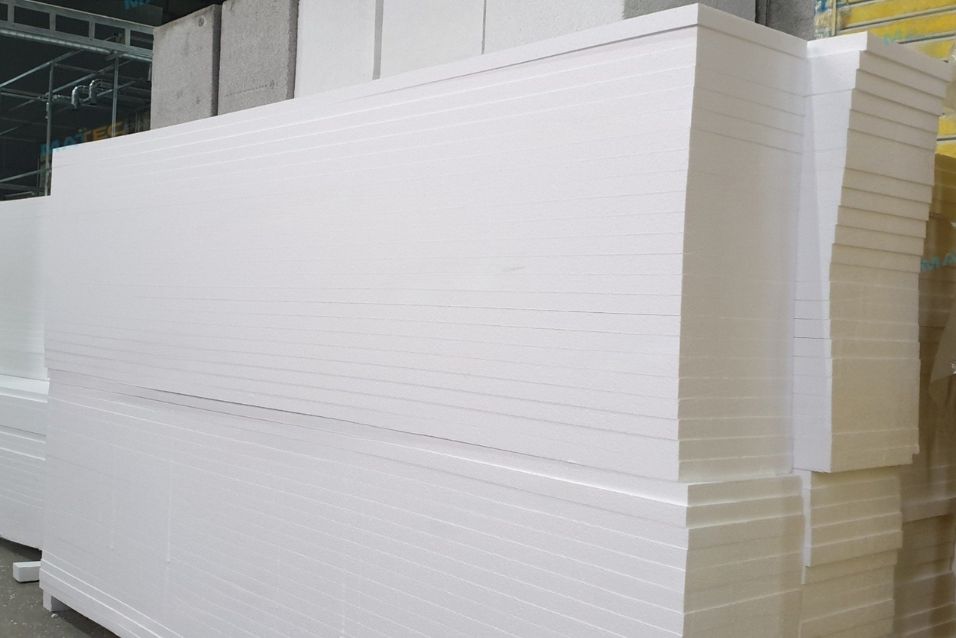 Xốp EPS chống cháy lan hạt trắng